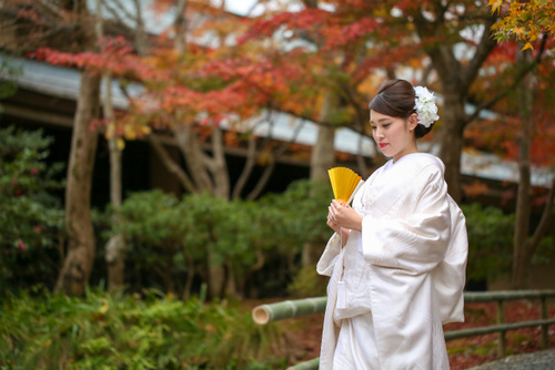 勝尾寺　ロケーションフォト　ロケーション撮影　和小物　フォトウェディング　オリジナルフォト　プロデュース会社　プランナー