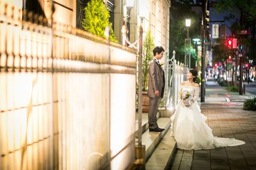 オリジナルウエディング　ナイトウエディング　東京　大阪　夜景