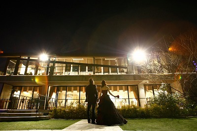 結婚式　オリジナル　オリジナルウェディング　神戸　ランブイエ　夜景　ナイトウェディング