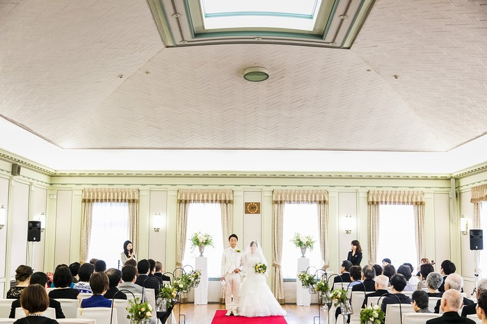 綿業会館　重要文化財　大阪　ウェディング　結婚式　レトロ　オリジナルウェディング　フリーウェディングプランナーのサムネイル画像