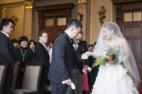 オリジナルウエディング　大阪　結婚式　レトロ　レトロウエディング　中央公会堂　オリジナル結婚式　重要文化財