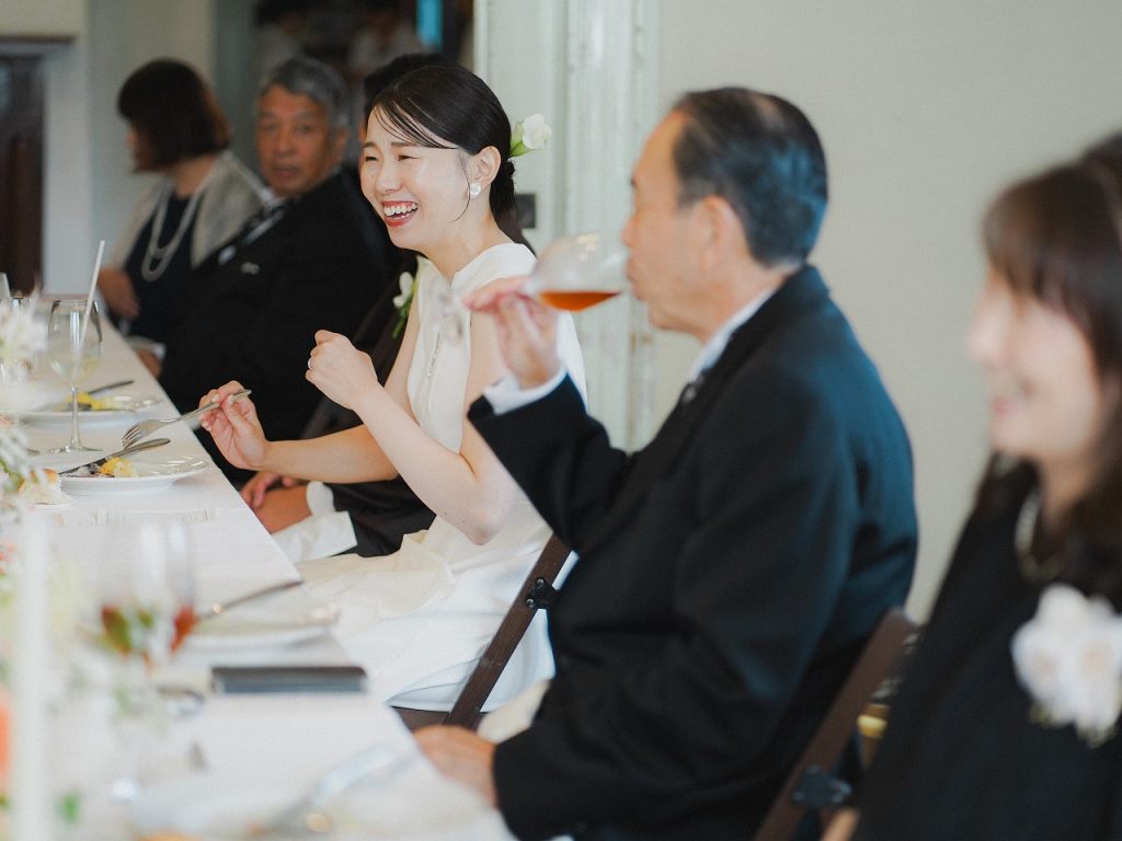 東京　ウェディングフォト　会食