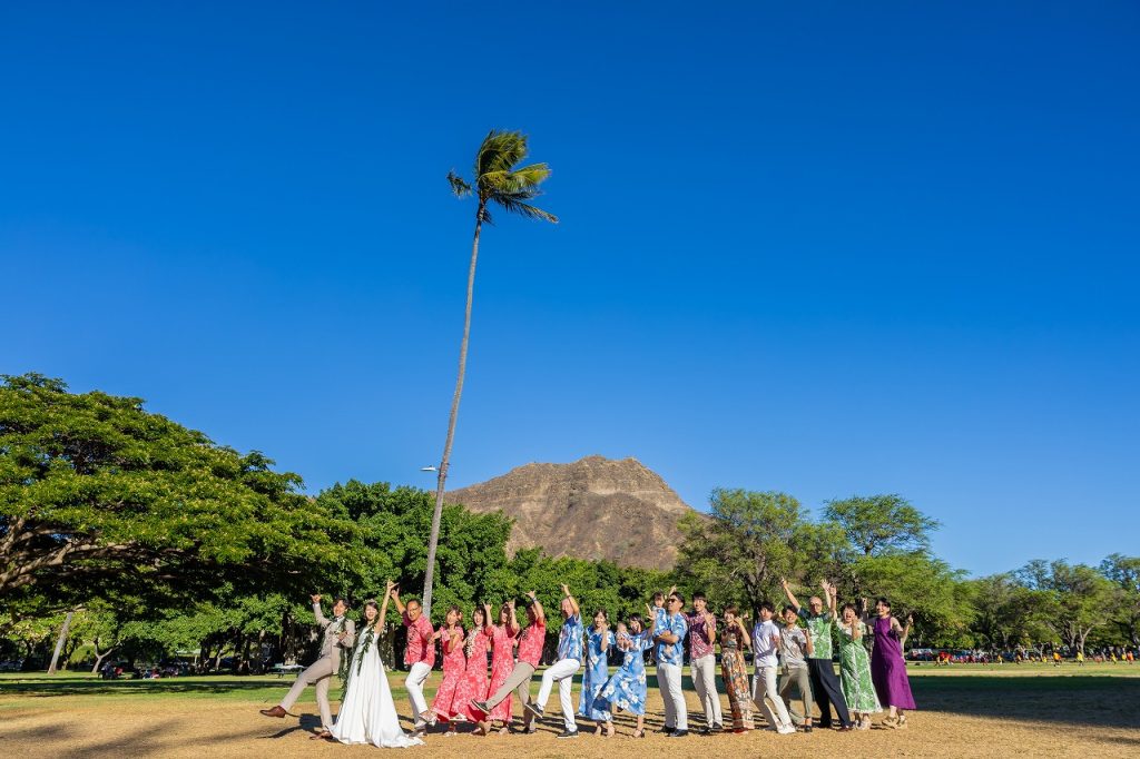 ハワイでおしゃれな結婚式