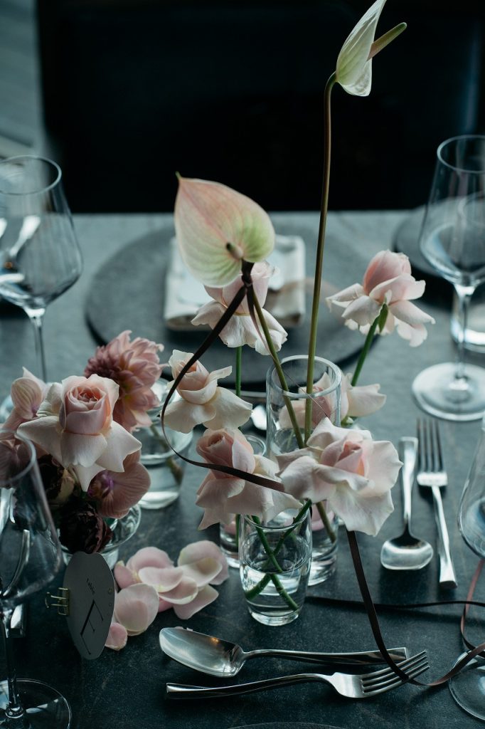 結婚式　会場装花