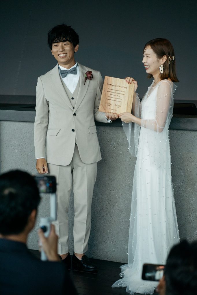 結婚式　みなとみらい