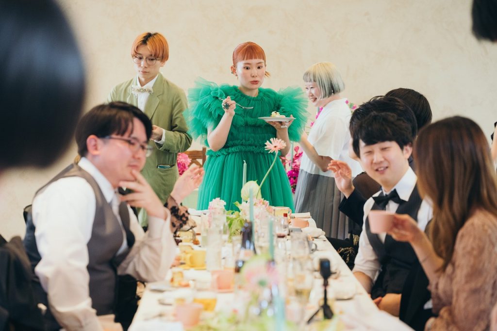 結婚式　レトロポップ