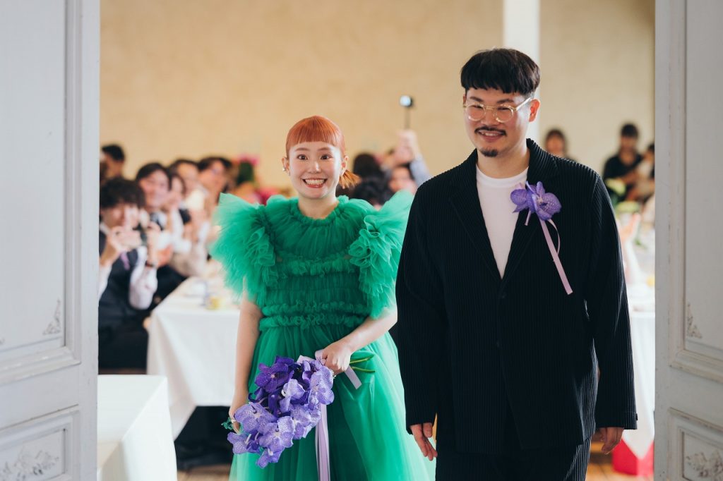 結婚式 レトロポップ