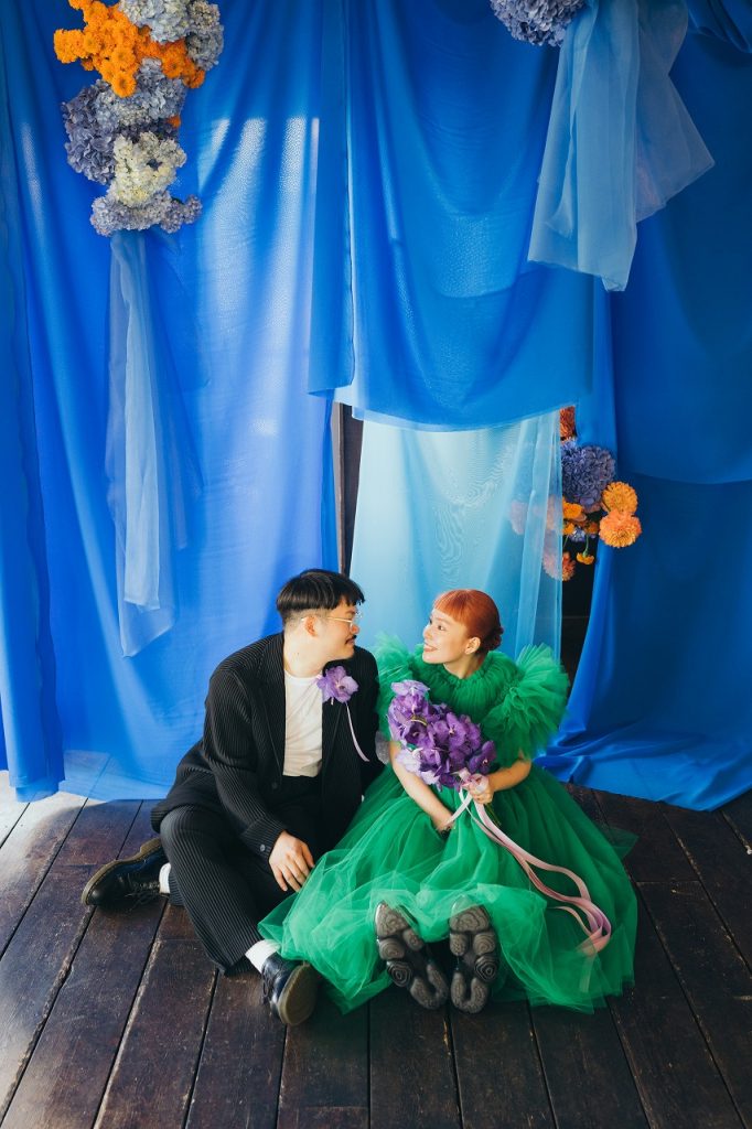 結婚式　レトロポップ