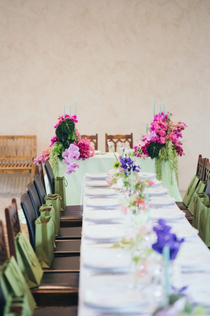 結婚式　レトロポップ