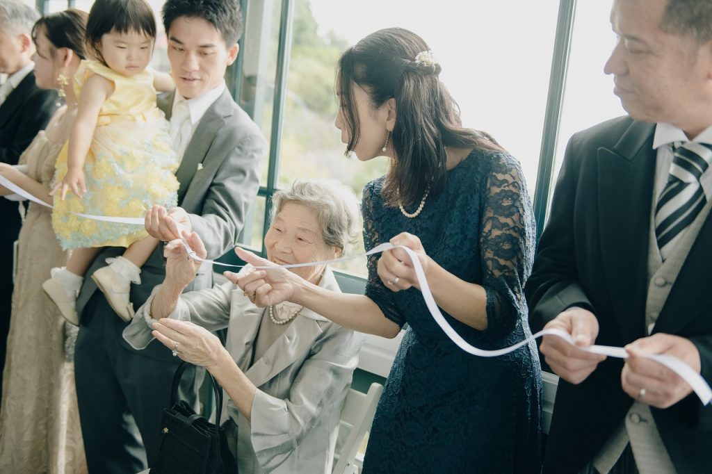 結婚式でリングリレーの演出