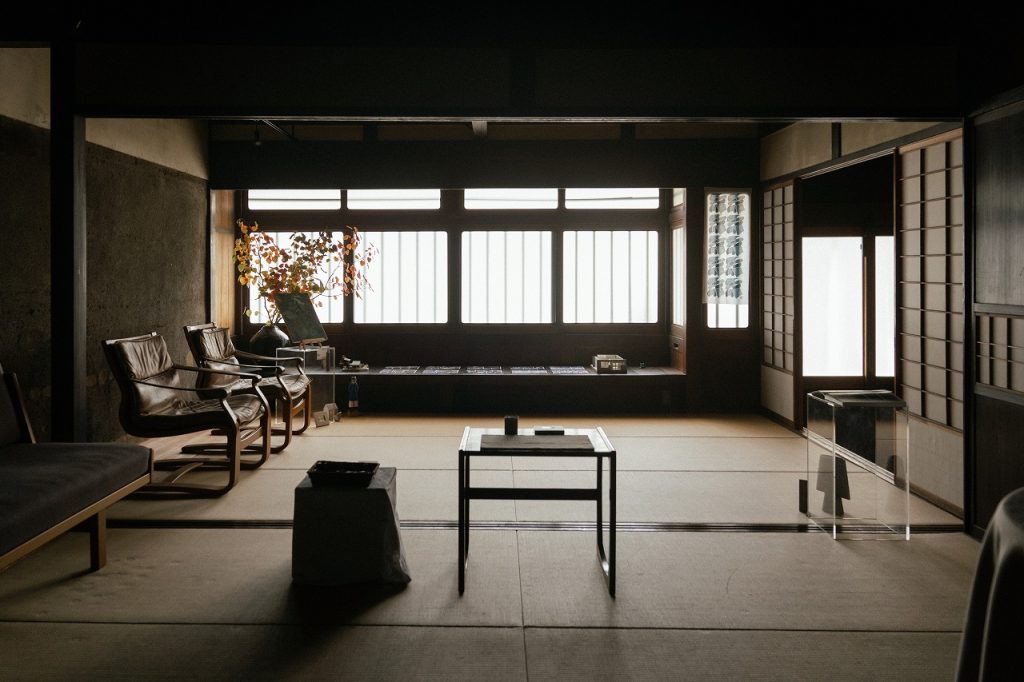 もやし町家 畳の部屋 展示