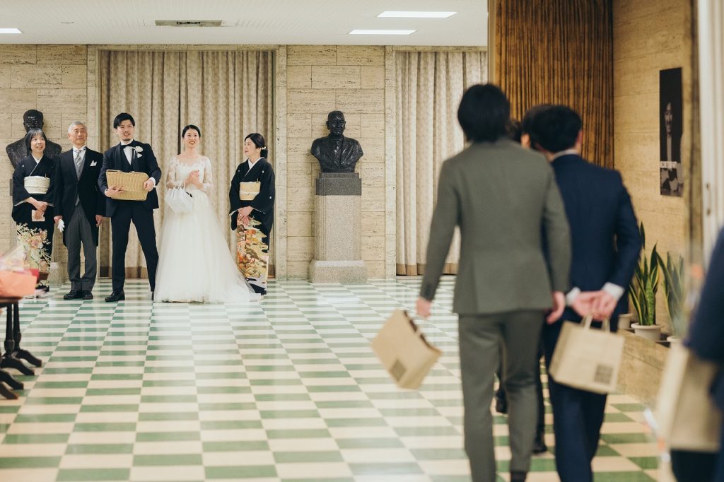 大阪のレトロ建築綿業会館での結婚式