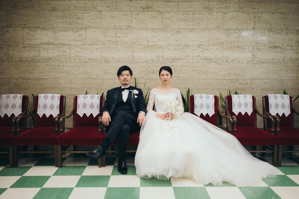 大阪のレトロ建築綿業会館での結婚式