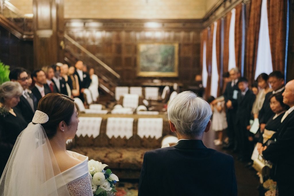 綿業会館 家族婚