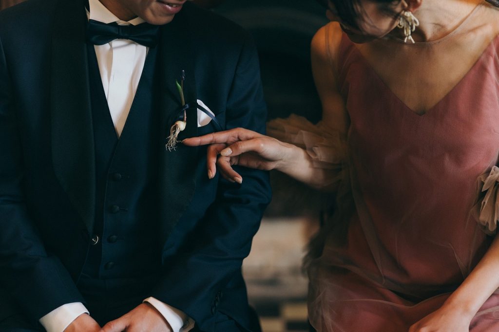 結婚式ブートニア