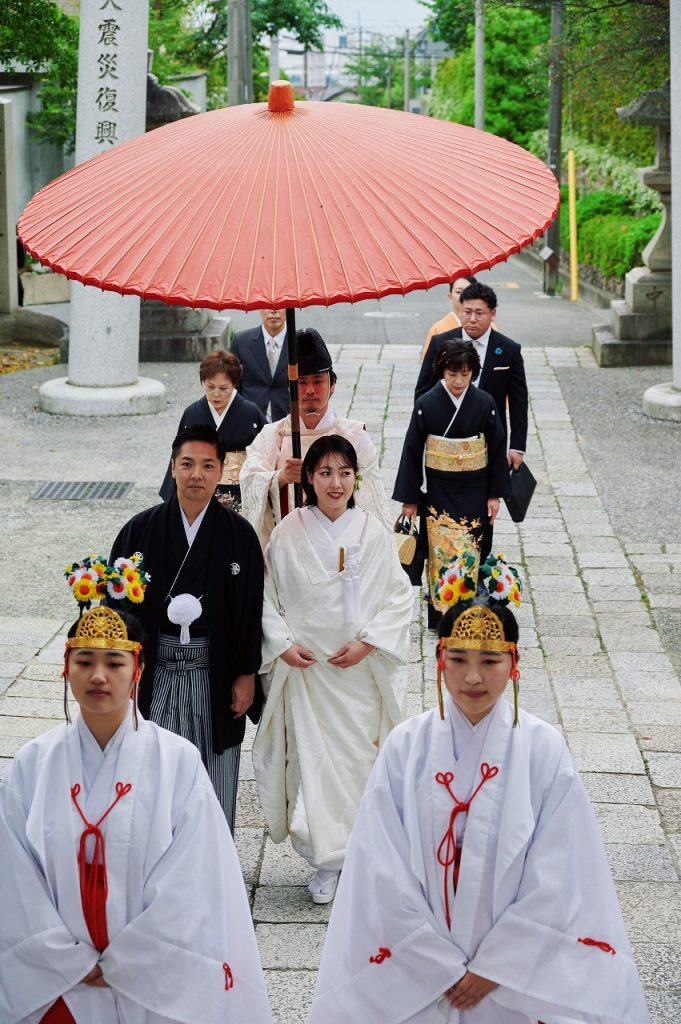 花嫁行列 芦屋神社