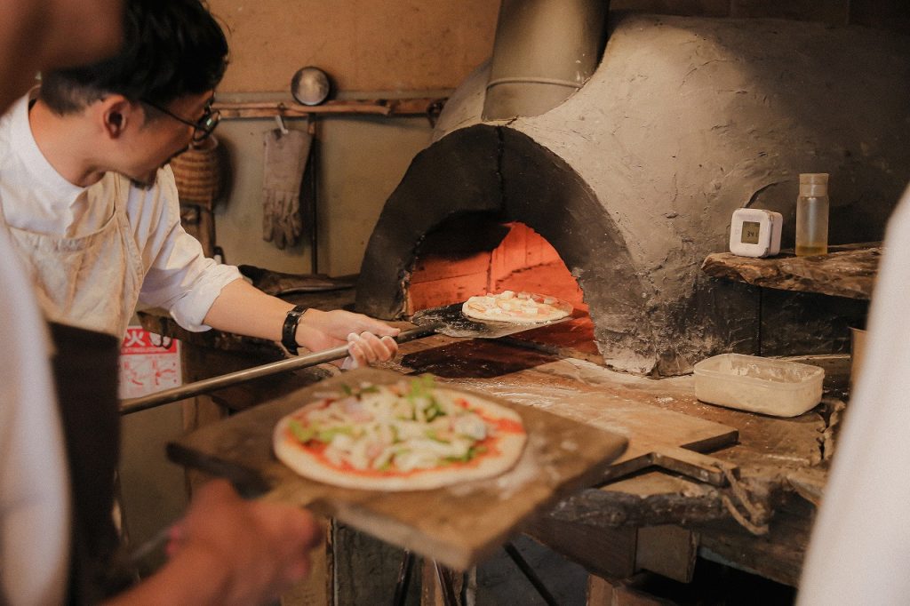 結婚式の演出 ピザセレモニー