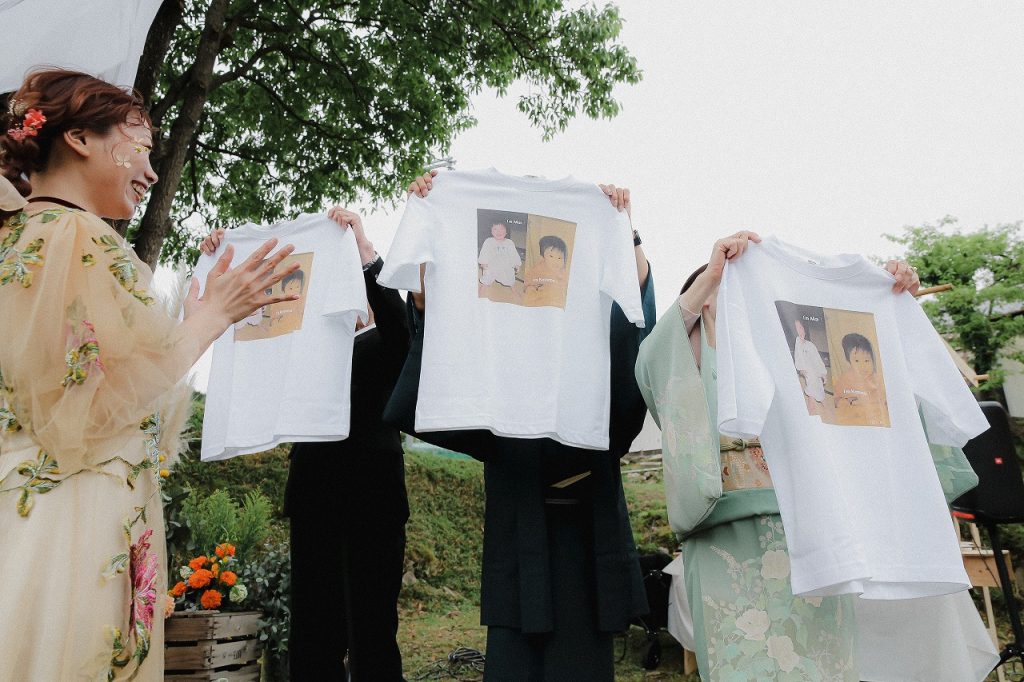 大阪の古民家レストランでガーデンウェディング