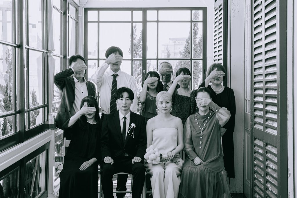 パラサイトみたいな家族写真