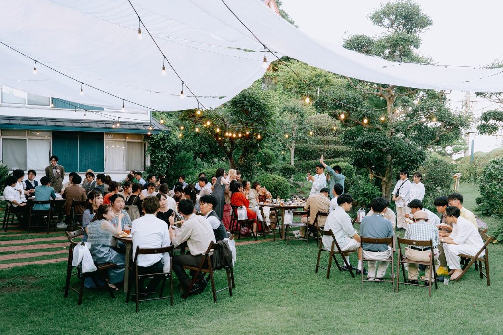 ガーデンでお食事