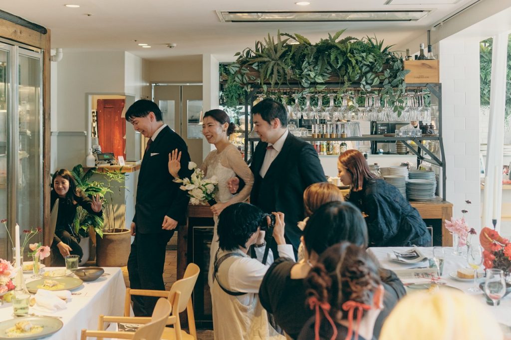 結婚式　2か所開催