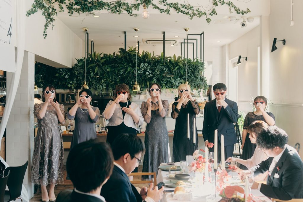 結婚式　2か所開催