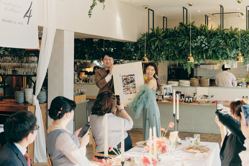 結婚式　2か所開催