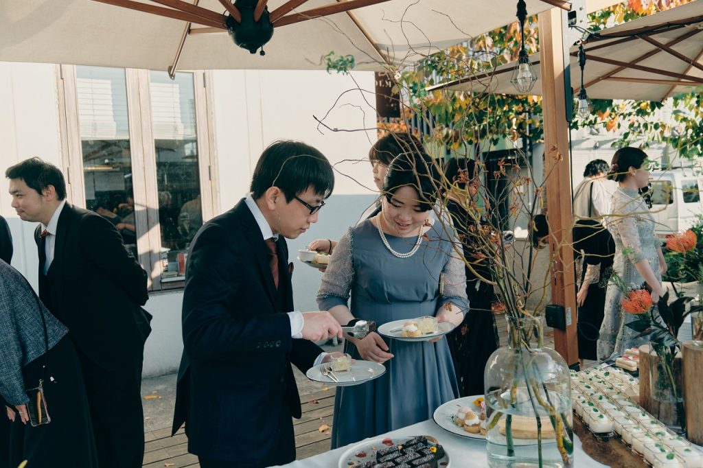 結婚式　2か所開催