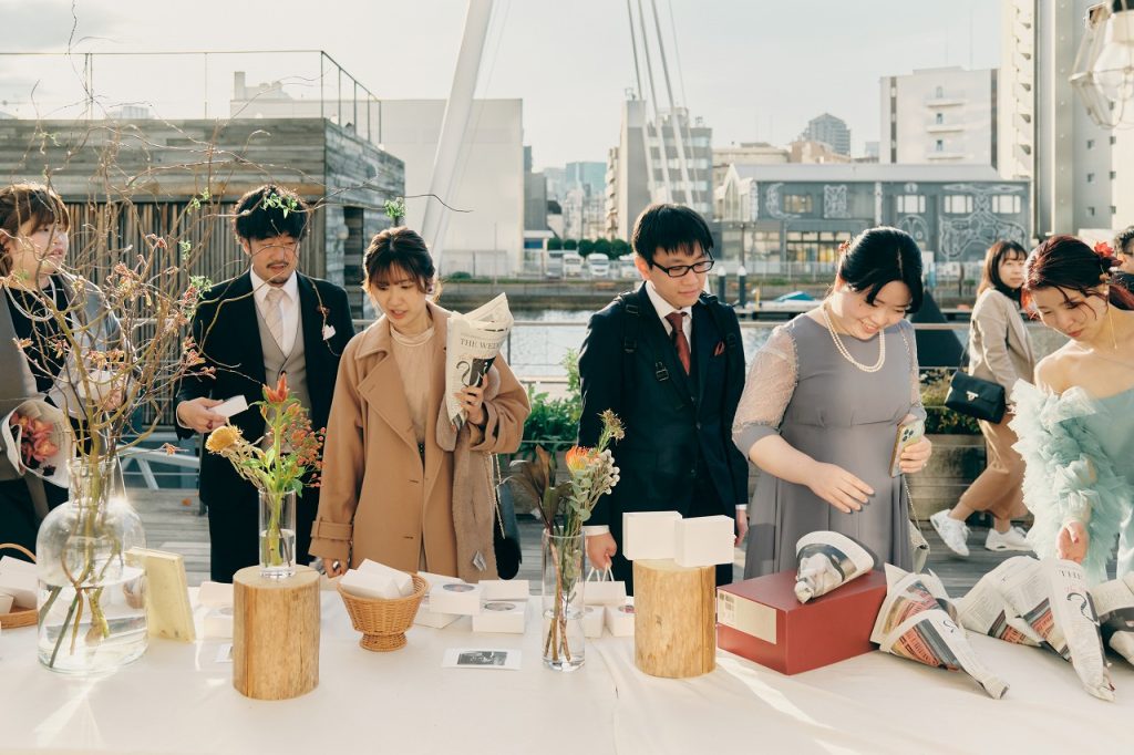 結婚式　2か所開催