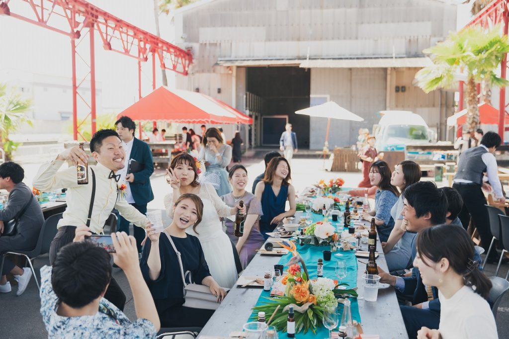 美酒美食×結婚式