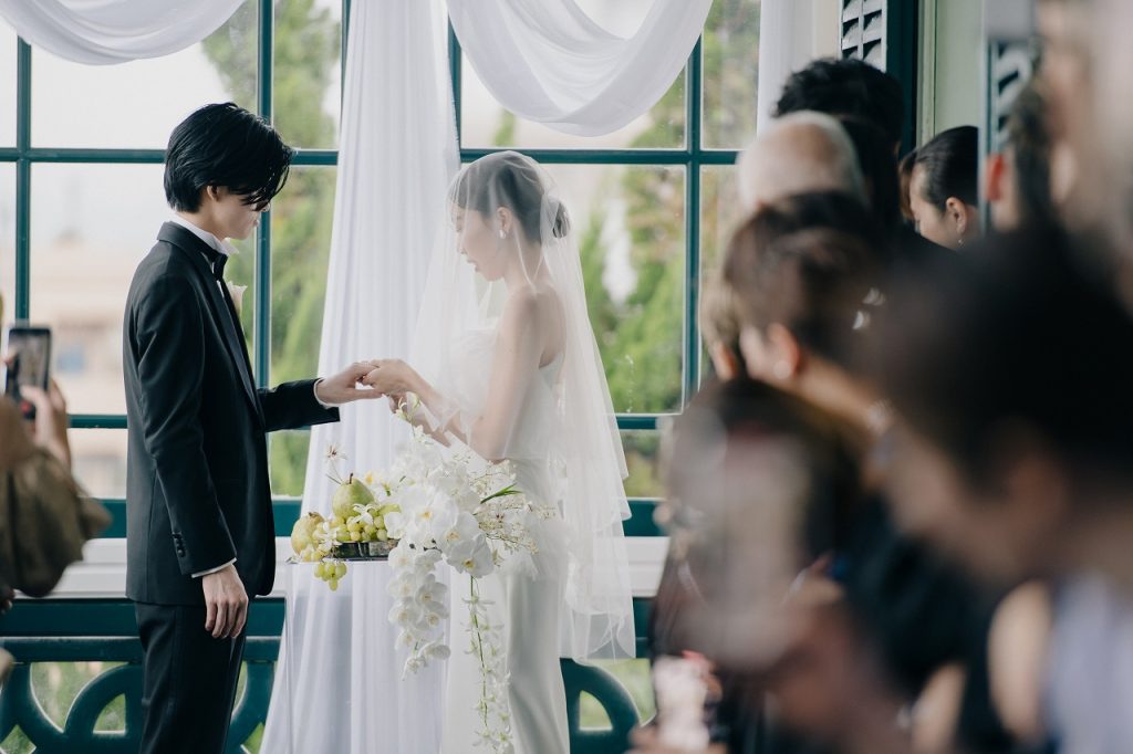 旧グッゲンハイム邸結婚式 2階挙式