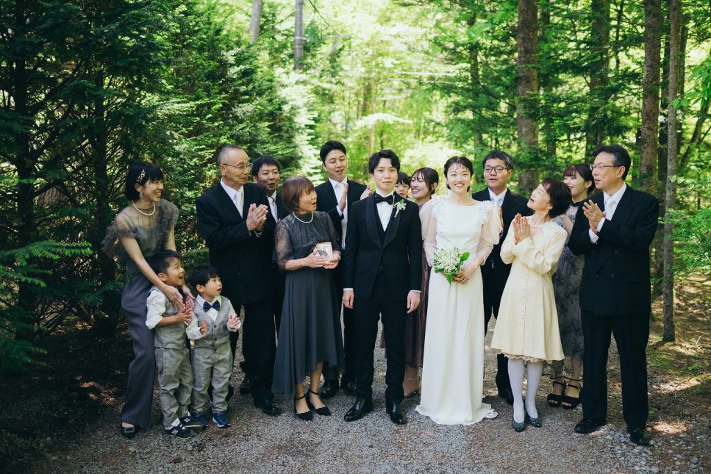 結婚式　信州アルプス
