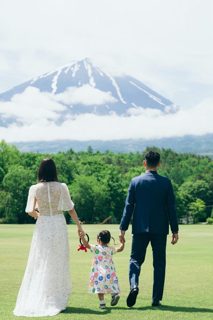 河口湖　結婚式