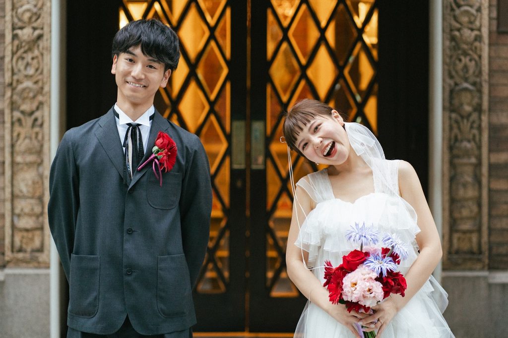 大阪倶楽部の外観でスナップ撮影