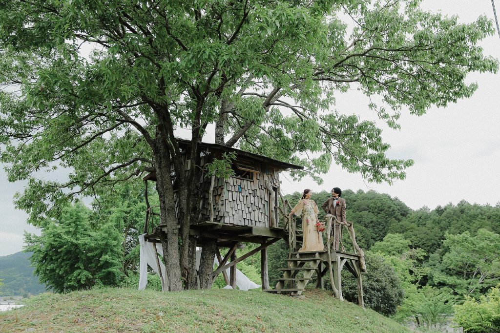 ガーデンウェディング 古民家 結婚式