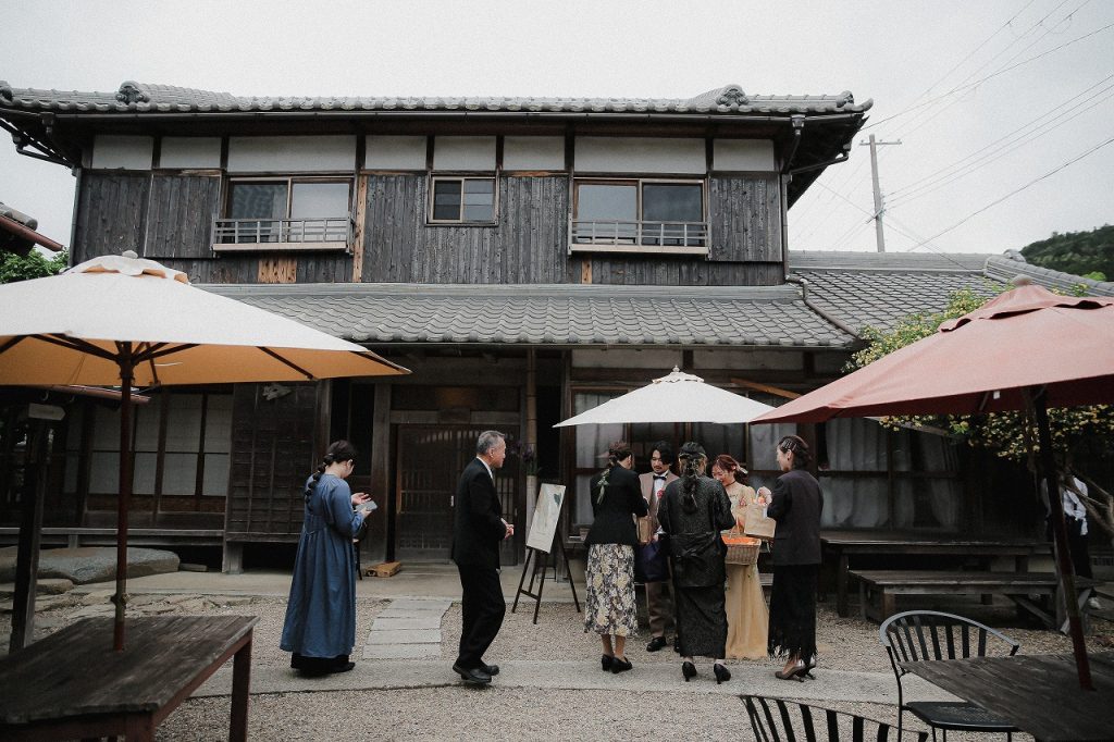 ガーデンウェディング 古民家 結婚式