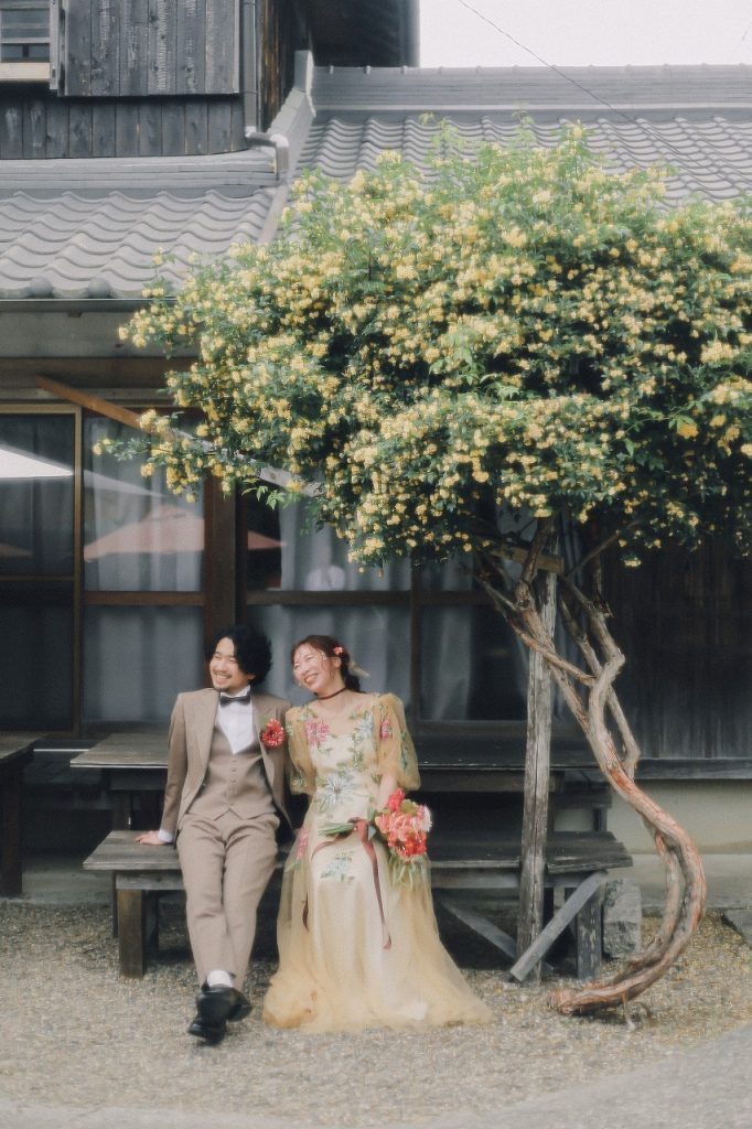 ガーデンウェディング 古民家 結婚式