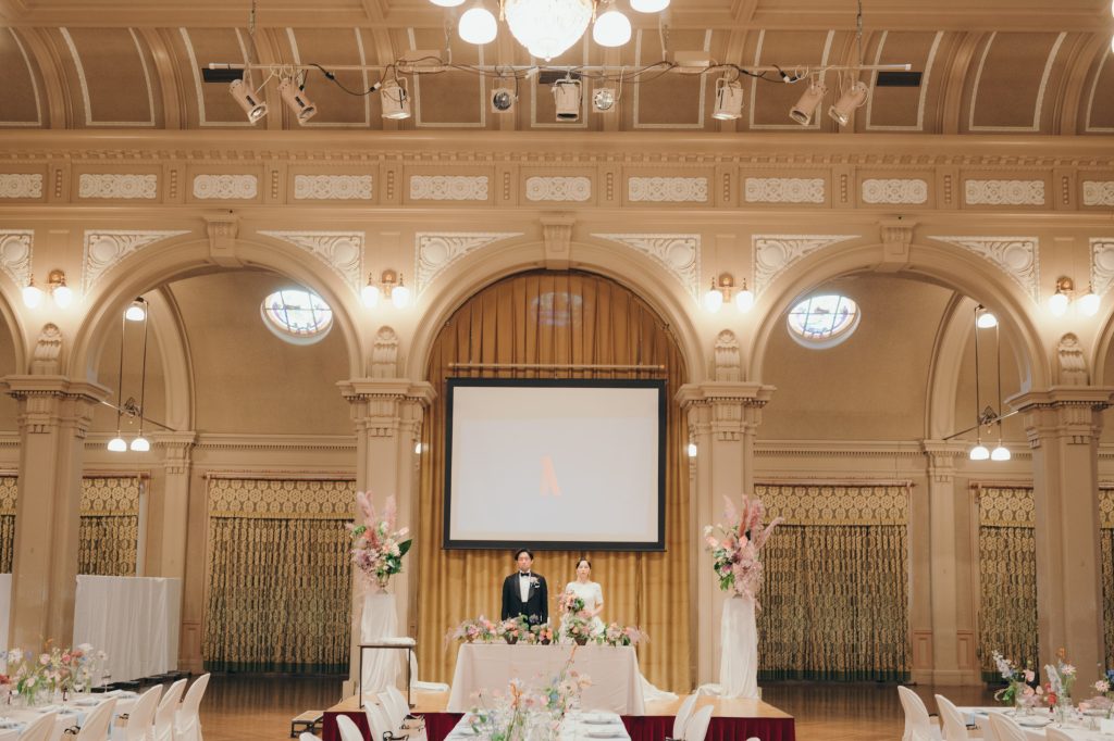 大阪のレトロ建築 中央公会堂の結婚式