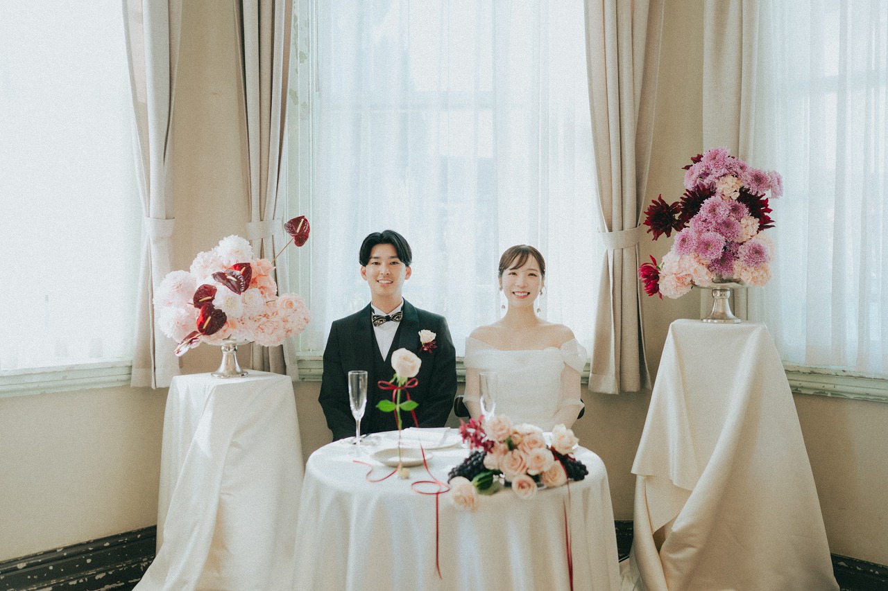 カタチにとらわれない、自分たちだけのオリジナルウエディングというコンセプトに惹かれました