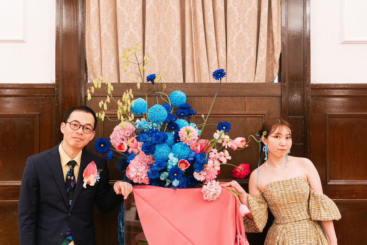 奇想天外な結婚式が形になっていく姿はとても感動しました