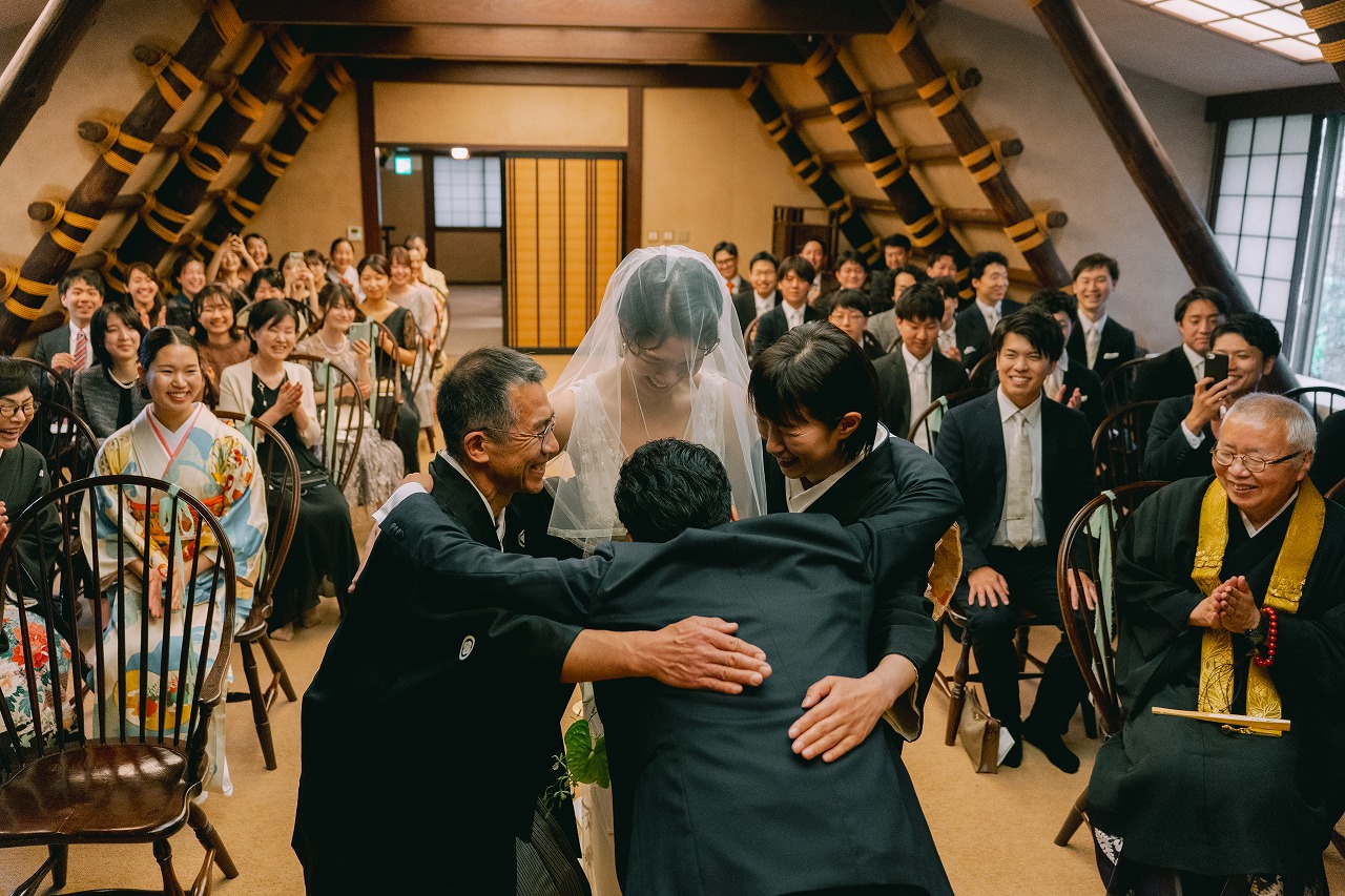 ゲストから「やりたいことや想いが伝わってくる良い式だった」という言葉をもらいました