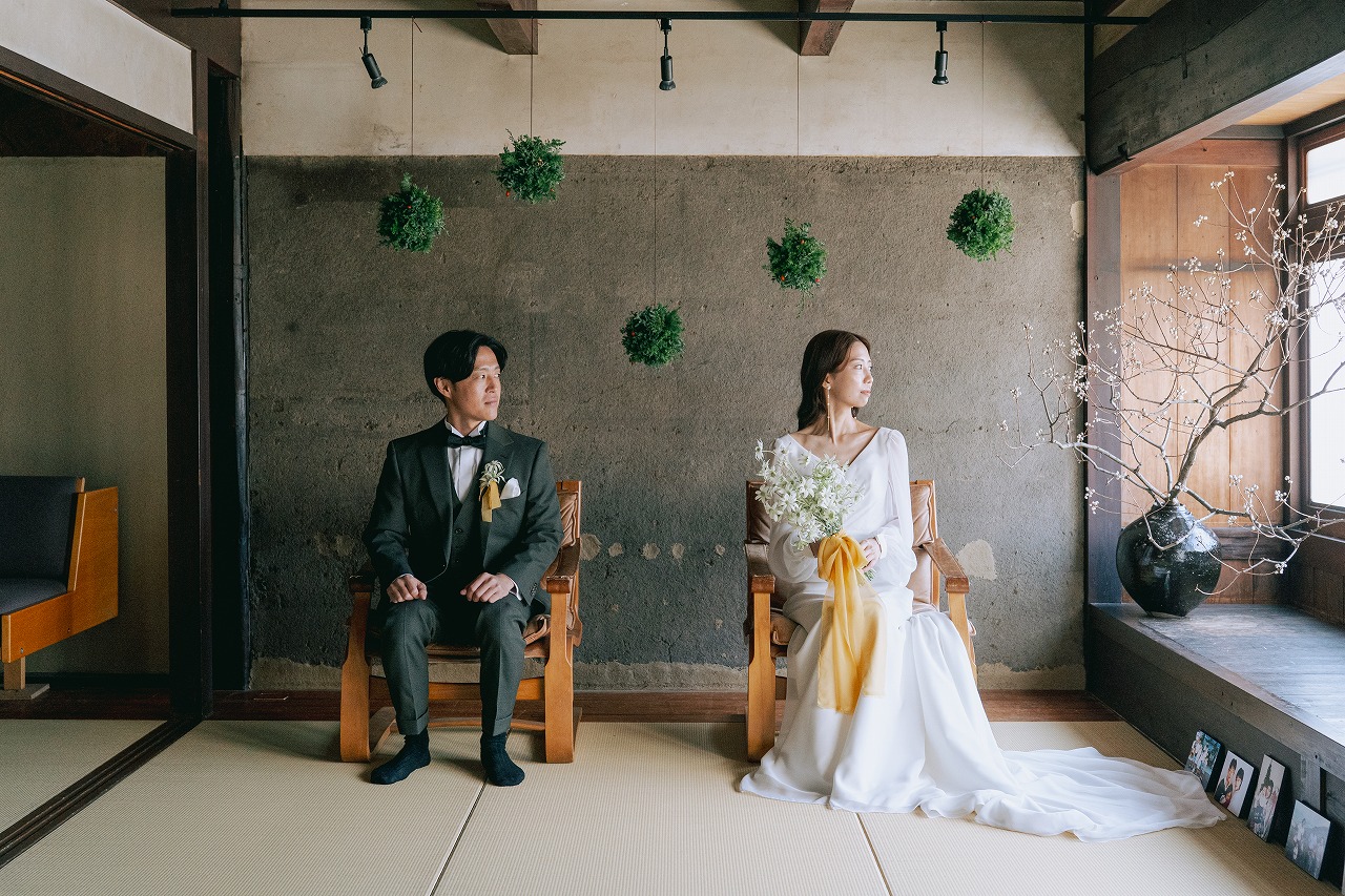 「これでいい」ではなく「これがいい」を大切に、ゲストが心地よく楽しめる式にしたいという軸を夫婦で持っていました